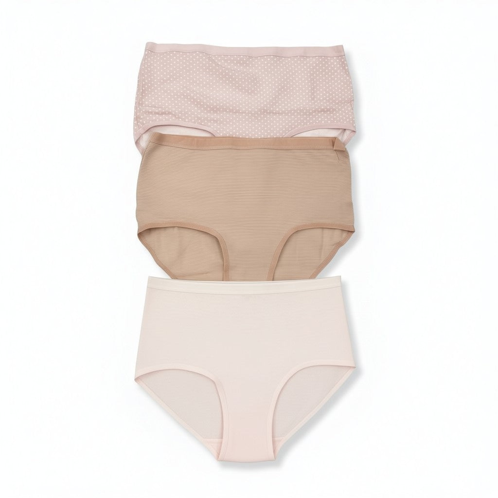 MULTI COLOR BRIEF PANTY PACK OF 3 PS5734