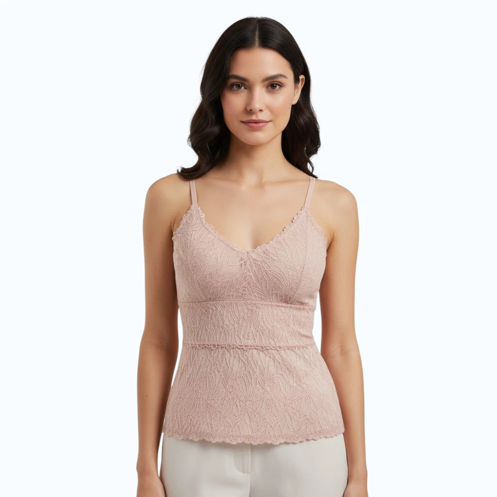PADDED LACE CAMISOLE FB803