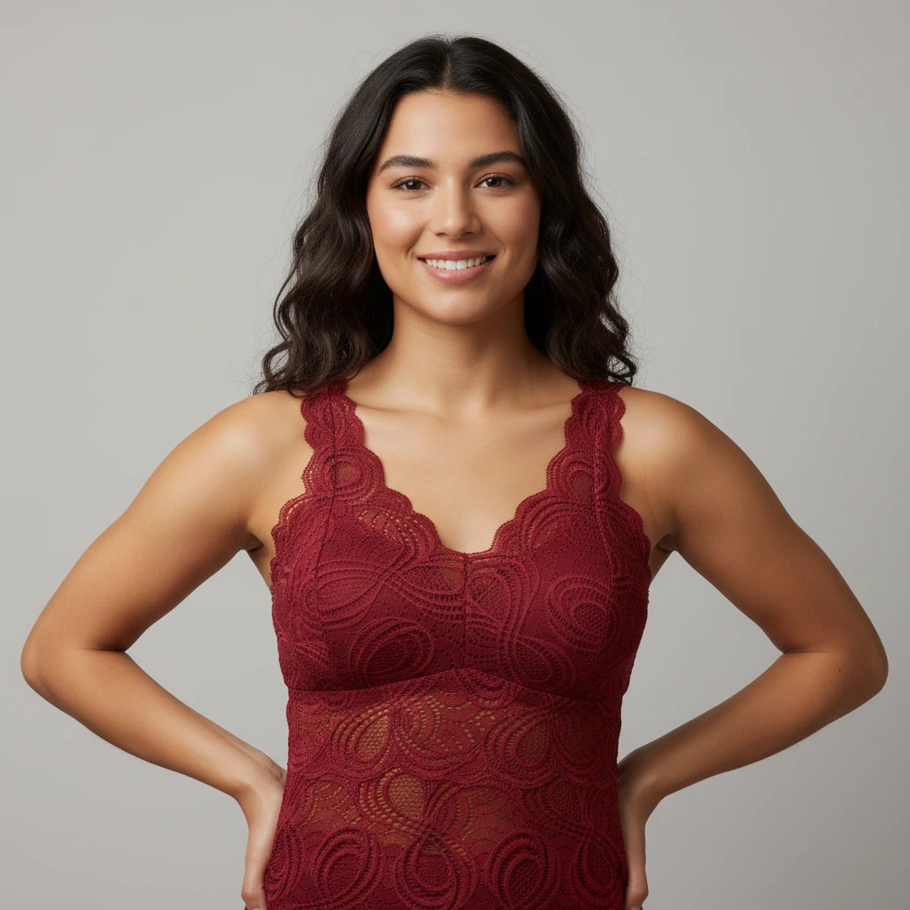 PADDED LACE CAMISOLE FB803