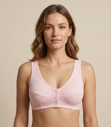 FRONT BUTTON BRA V60