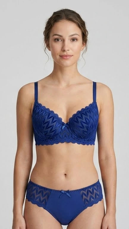 PADDED WIRE BRA SET 8215