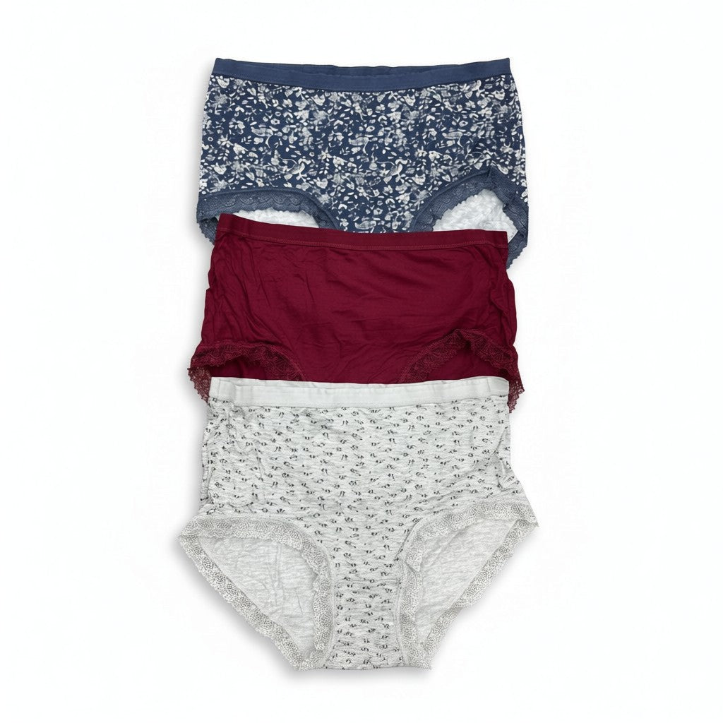 MULTI COLOR BRIEF PANTY PACK OF 6 PS5732