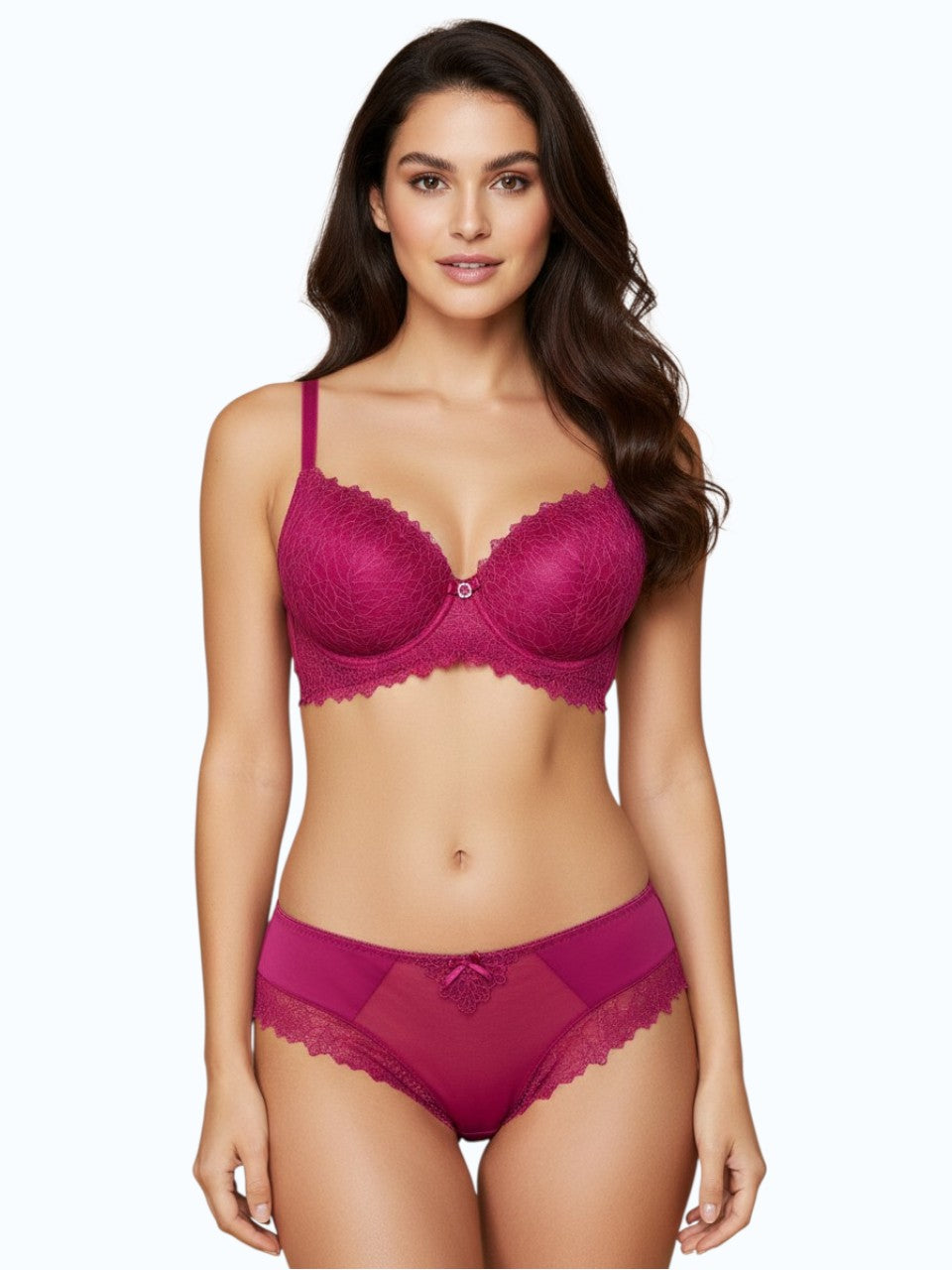 PUSH UP WIRE BRA SET - A24060