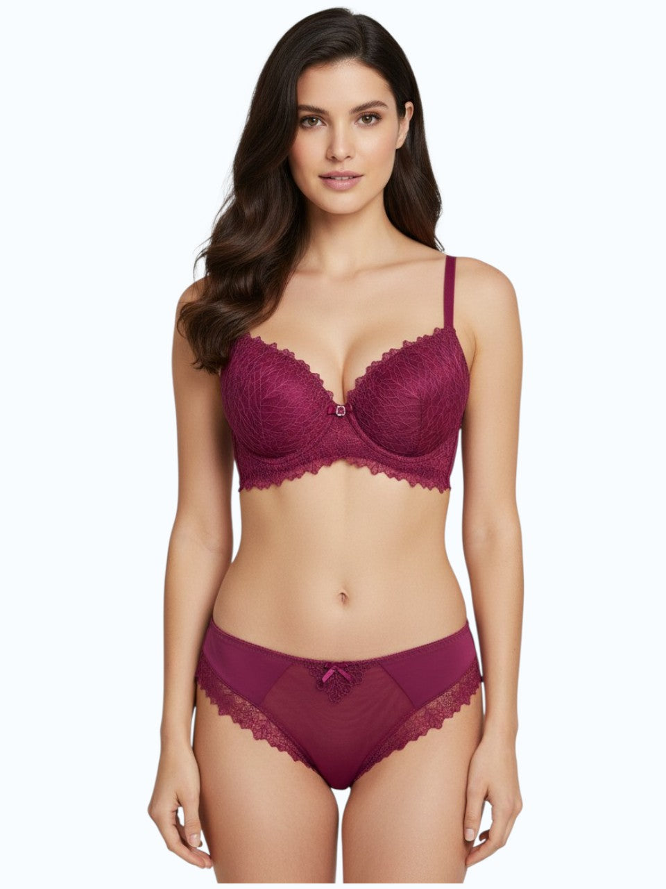 PUSH UP WIRE BRA SET - A24060