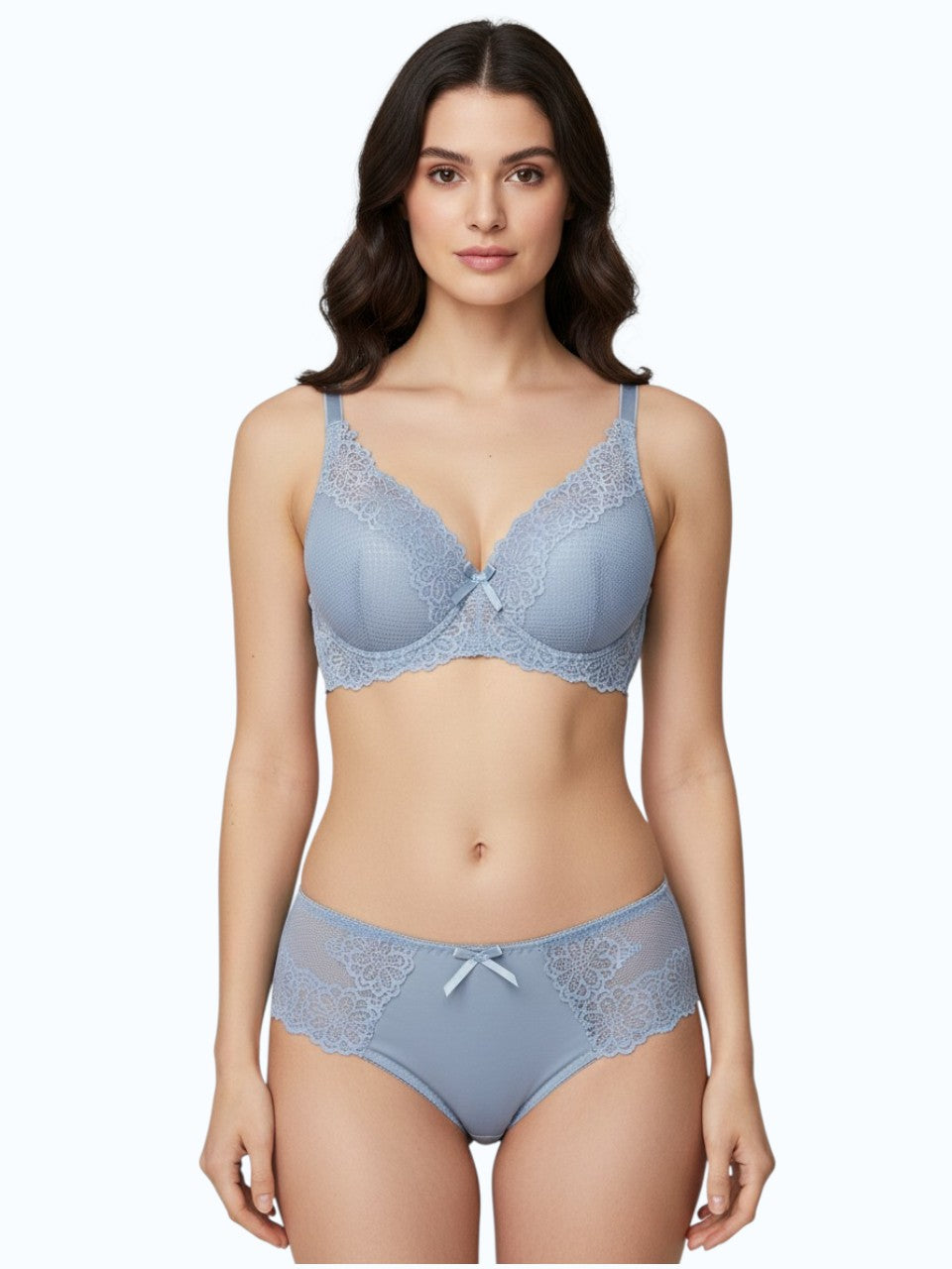 PADED WIRE BRA SET - 8221