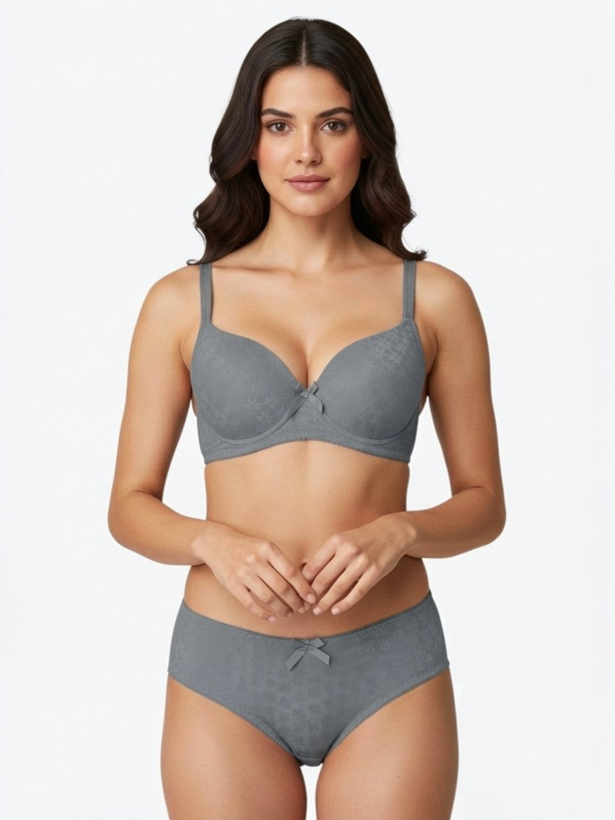 WIRED PADDED BRA SET 613