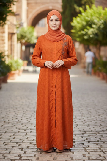 EMBROIDERY ABAYA